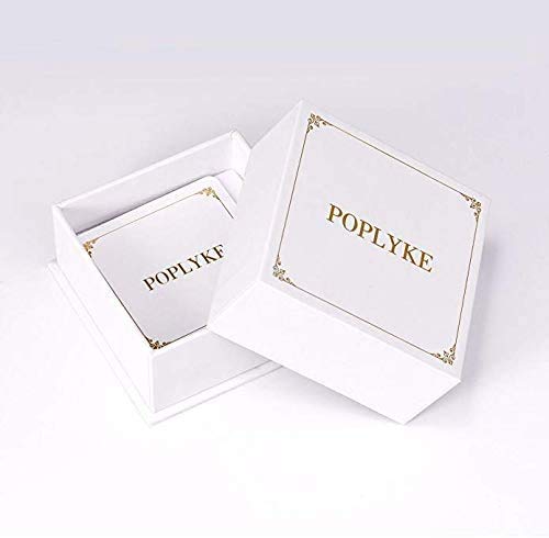 POPLYKE Urn Necklace for Ashes for Women Sterling Silver Cremation Necklace with Crystal Jewelry for Mom frog-blue