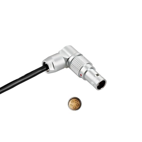 Alvin's Cables Tentacle Sync Adapter Cable Tentacle Timecode Generator 3.5mm to ARRI Alexa Sound Devices 5 Pin Connector 12 o'clock Up Direction 45cm rotatable 5 pin TC direction: 3.5mm→5 Pin