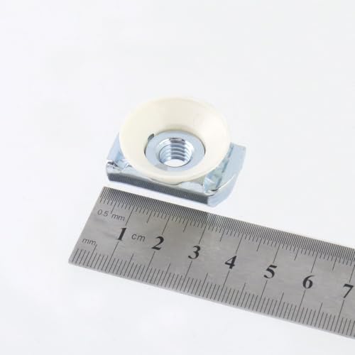 Bitray 3/8"-16 strut channel cone nut, Unistrut hardware twirl nut for DIY projects