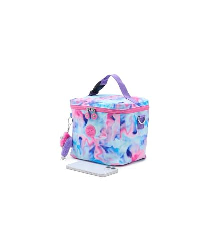Kipling Graham Lunch Bag 8.25''L x 7.5''H x 6''D Aqua Life