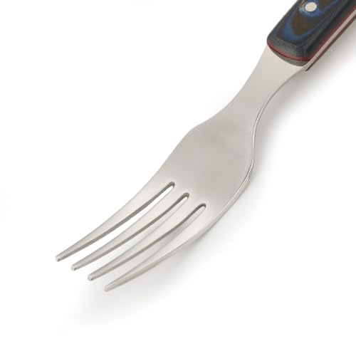 The Origin Micarta 220 mm Blue Table Fork
