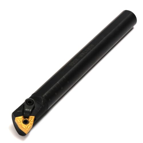 Maizoon CNC Rotary Tool Holder S20R-MWLNR08 Drill Rod + 10 Pieces WNMG0804 Carbide Insert + 2 Hex Key High Hardness Cutter DZ19
