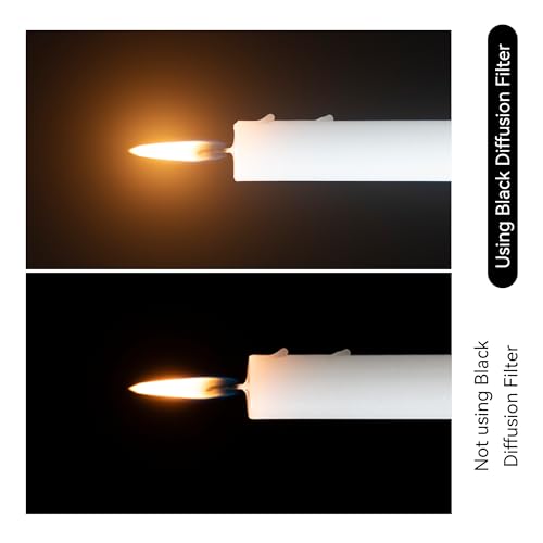 7artisans Nano Magnetic Filter UV Filter ND Light Reduction Filter/CPL Polarization Filter/GND Gradient Filter/Black Mist 1/4 Portrait Photography Filter Suitable for Lens(72mm Black Mist 1/4) 72mm Magnetic BLACK MIST 1/4