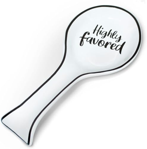 Delol Spoon Rest for Stove Top and Kitchen Counters. Great for Kitchen Utensils like Spatulas, Spoons, and Ladles. Easy to Clean. (Highly Favored) Highly Favored