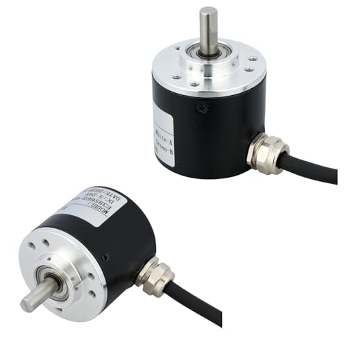 QSYZAIL 600 PPR incremental optical rotary encoder with A/B quadrature output and 6 mm shaft