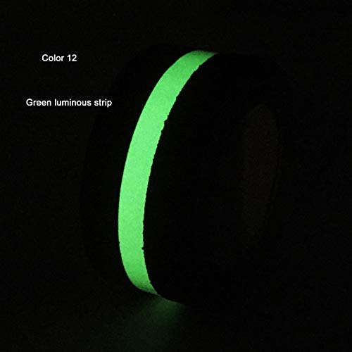 Anti Slip Traction Tape High Grip Adhesive Sticky Backed Safety Flooring Glow in Dark Stripe for Stairs Tread Step Luminous Green (2 Inch x 16.4 Ft) Luminous Green (2 Inch x 16.4 Ft)