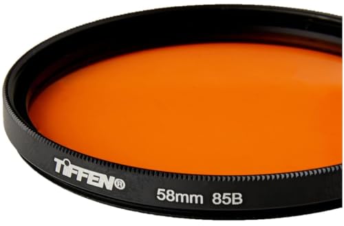 Tiffen 5885B 58mm 85B Camera Lens Filter