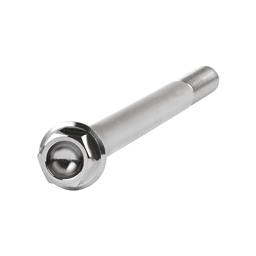 Wanyifa normal titanium M6x100mm hex flange bolt screw, side view