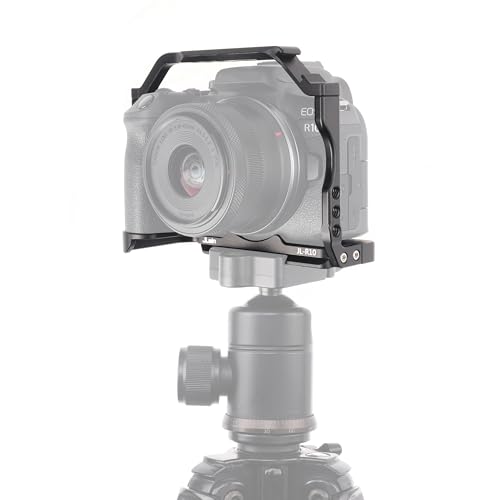 Camera Cage for Canon EOS R10, Built-in NATO Rail