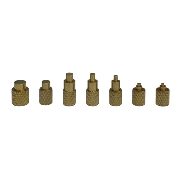 Fraos Pinecil Tap and Adapter for 3D Printing - Copper Tap Set (M2, M2.5, M3, M4, M5, M6, M8), Pinecil Adapter - Wired - Pencil Style - Drill Bit Set Gun