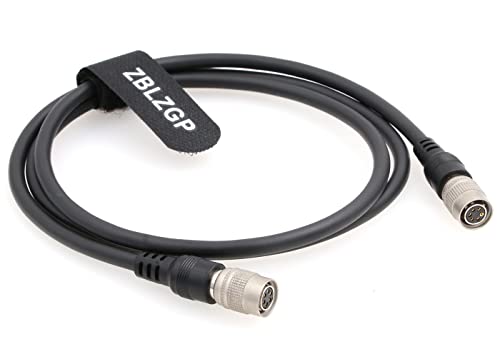 Hirose 6-Pin Female to Hirose 6 Pin Female Cable for Industrial Basler CCD Camera (60CM, Straight-Straight) 60CM