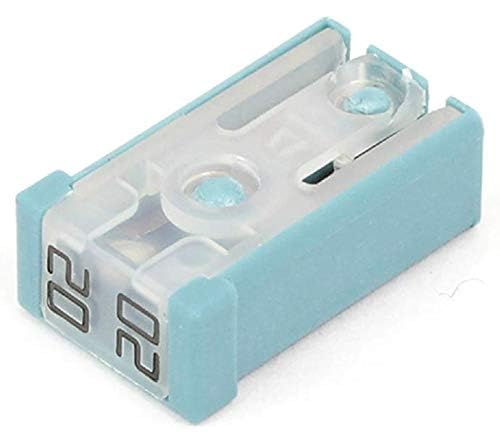 [Australia - AusPower] - 28 Pcs 15A 20A 25A 30A 40A 50A 60A 32V Mini Slotted Automotive MCASE Shaped Cartridge Fuse Kit 28Pcs 