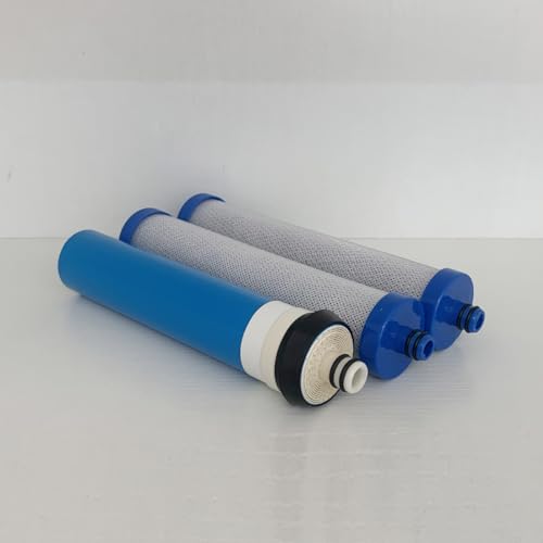 Reverse Osmosis Replacement Filter Kits Compatible with Whirlpool WHER 12 & 18 and Eco Water ERO-350 RO System