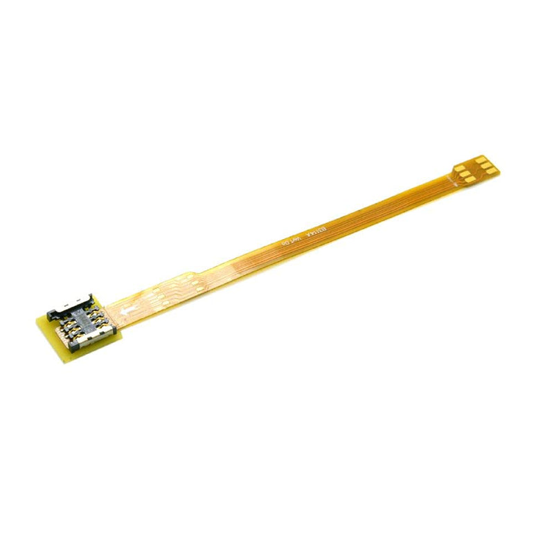 [Australia - AusPower] - CableCC Micro SIM Card to Nano SIM Kit Male to Female Extension Soft Flat FPC Cable Extender 10cm Nano-Micro SIM 