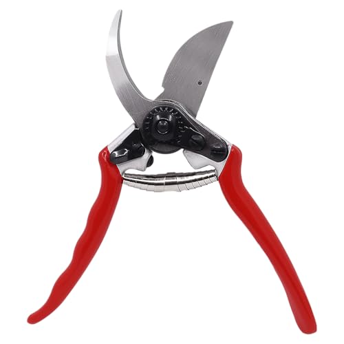 Zenport QZ411 narrow head professional pruner scissors, 1-inch cut and 8.25-inch length