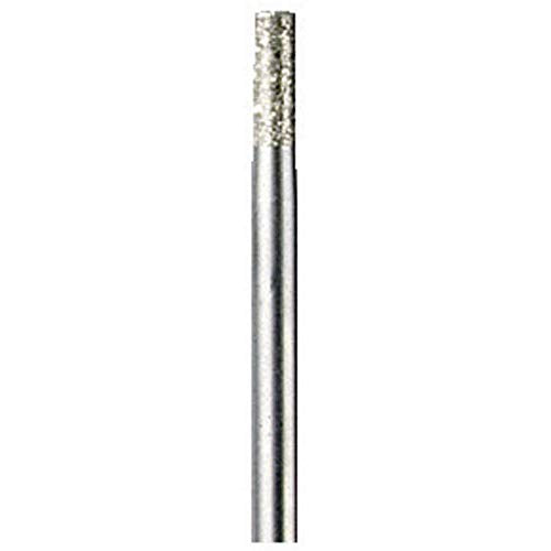 Dremel 7122 Diamond Cylinder Points, Accessory Set 2-pack with 2.4 mm Bits for Engraving, Carving and Cutting Dremel 7122