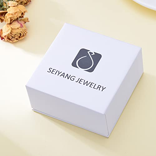 Seiyang 925 Sterling Silver Mythology | Paganism | Egyptian Necklace Jewelry Gift for Men Women with 2mm 22+2 IN Rolo Chain (with Gift Box) D01-Anubis