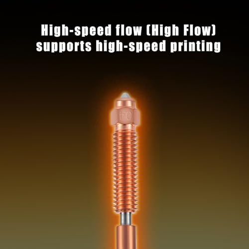 K1C Nozzle, 0.4mm 3D Printer Hard Steel Nozzle Replacement for Creality K1C Ender 3 V3 Ender 3 V3 Plus 3D Printer Parts Accessories (3pc)