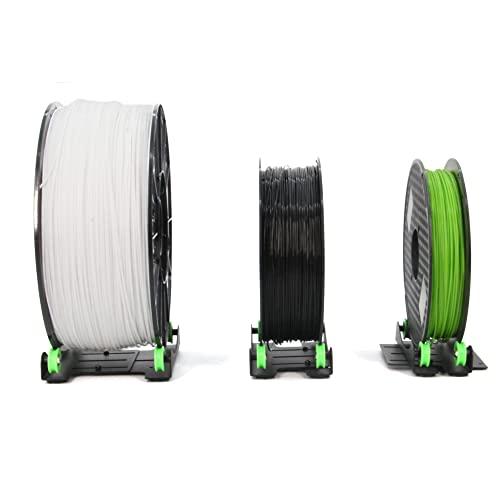 3D Printer Filament Holder with Adjustable 26-126mm Filament Mount Rack Bracket Fits for TPU/PLA/ABS/Nylon 0.5-3KG 3D Printing Materials (Holder for 0.5-3kg Filament) Holder for 0.5-3kg Filament