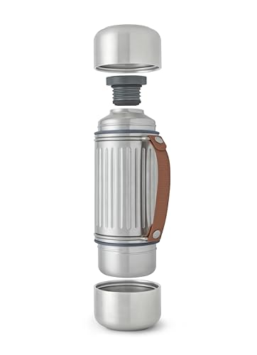 BLACK + BLUM Explorer Flask Duo | Insulated Stainless Steel | 2 Cups | 1L 1.0 liters