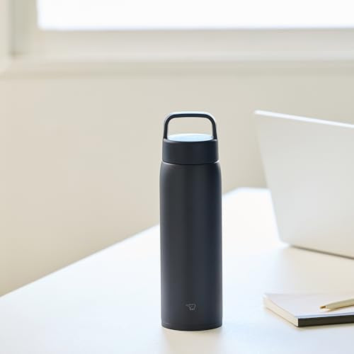 Zojirushi SU-DA Stainless Vacuum Mug 34 oz (1 Liter) Charcoal Black, BPA-free 34 Ounces