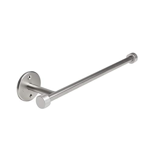 Umbra - 1009237-410 Cappa Paper Towel Holder – Modern Under Cabinet or Wall Mount Dispenser (Horizontal or Vertical), 14" L x 4" W x 2.6" H, Nickel (Pack of 2) 14"L x 4"W x 2.6"H (Pack of 2)