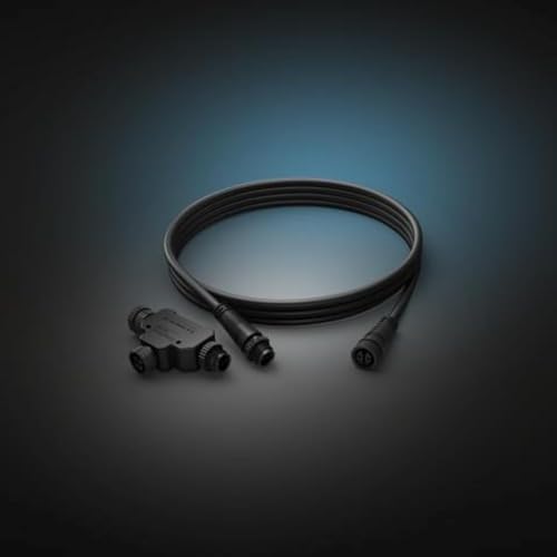 Philips Hue Extension Cable 2.5 Metres for Buiten IP67 Eenvoudige Installation Connected to Hue Bridge 2.5 m cable + T-plug