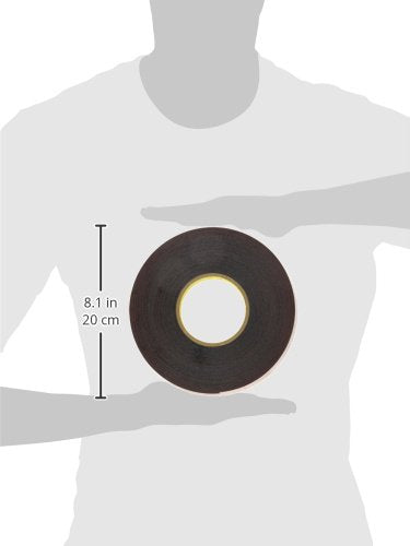 [Australia - AusPower] - 3M - 6383 (TM) Automotive Acrylic Plus Attachment Tape, Black, 7/8" x 20 yds. 7/8 Inches 