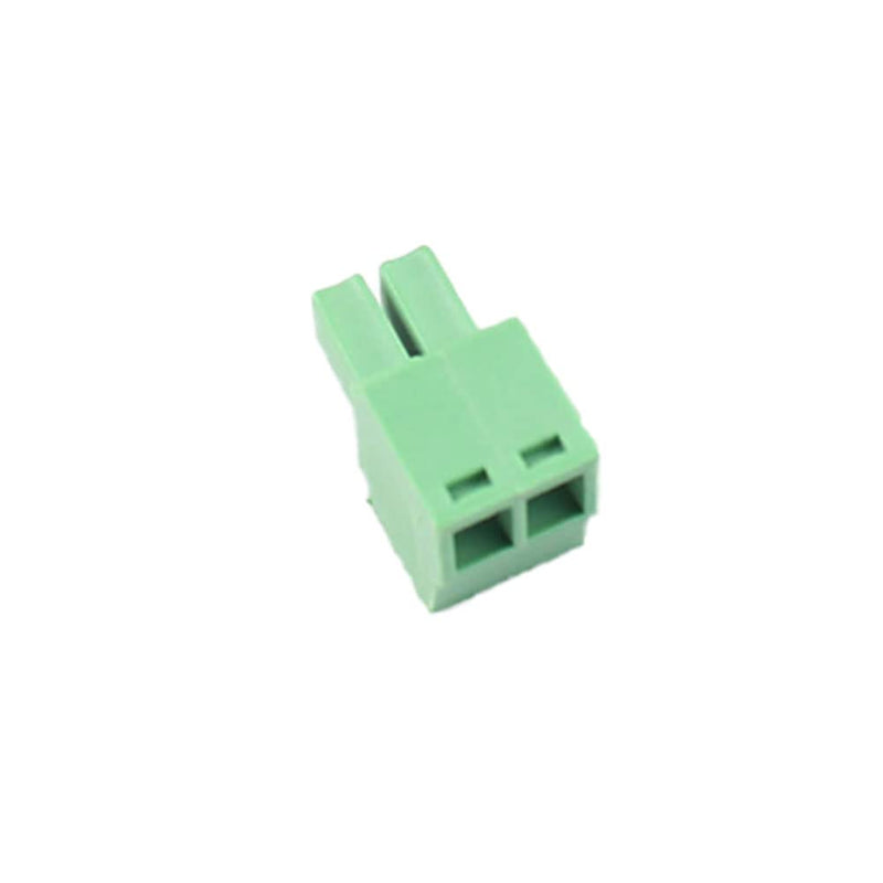 [Australia - AusPower] - 20PCS 2 Pin 3.5mm Pitch PCB Green Male Pluggable Terminal Block Connector with Separate Screw Hole (20Pcs 2P 3.5MM) 20PCS 2 Pin 3.5mm 
