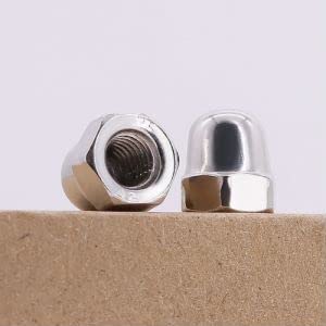[Australia - AusPower] - M12-1.75 (10 Pcs) Acorn Cap Nut, 304 Stainless Steel 18/8, Hex Drive, Hex Dome Head Cap Nut, DIN1587 M12-1.75 10 