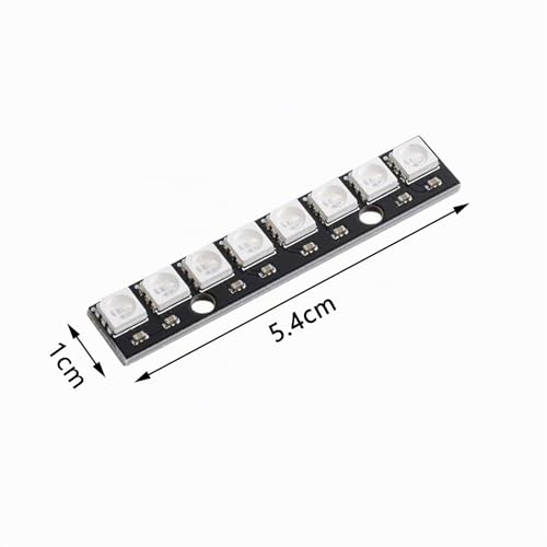 WS2812 RGB LED Module, Built-in Driver for Arduino Raspberry Pi ESP32, Pack of 10