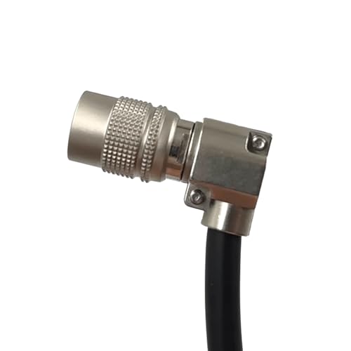 D-Tap to Hirose 4-Pin Male Coiled Power Cable Compatible with Sound Devices 688, 644, 633, Zoom F8/F4, MixPre-10 II, SmallHD AC7, DP7 Monitors, V-Mount & Gold Mount Battery Power Adapter, 31”