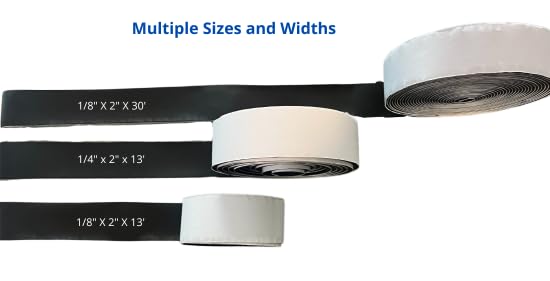 Foam Insulation Foam Tape for Pipe Insulation, Weather Stripping. Insulation Tape Tape Adhesive Freezer Seal Air Conditioner Tape. AC Foam Insulation Single Sided (1/8" X 2" X 30') 1/8" X 2" X 30'