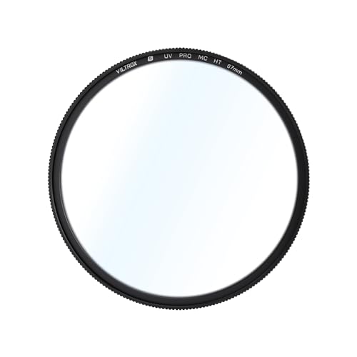 VILTROX 67mm UV Protection Filter, Ultra-Thin Multi-Coated MC UV Protection Filter, 99.5% Light Transmission, Scratch-Resistant, Oil-Repellent, Ultra-Slim UV Filter