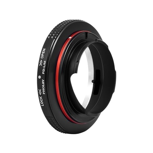 PHOLSY Lens Adapter Compatible with Canon FD FL Lens and Leica M Camera Canon FD to Leica M