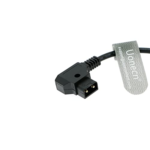 Uonecn D-Tap to Hirose 4 Pin Power Cable, 4pin Male Cable for Sound Devices 633 688, Zoom F8 Series Audio Recorder, Anton Bauer Battery, 17.7in/45cm