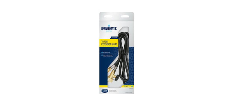 WORTHINGTON CYLINDER 309336 Series Extension Hose Kit For MapPro & Propane Torches, No Size, Yellow