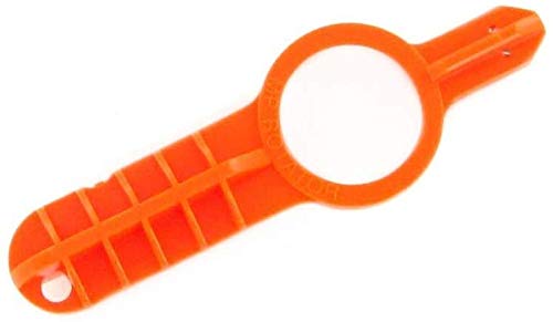 [Australia - AusPower] - 2 Pack Hunter MP Rotator Adjustment Tool MPTOOL, Orange Sprinkler Adjustment Tool, Hunter MPTool Sprinkler Tool Pack of 2 Adjustment Wrench for all MP Rotator Nozzles with Included LED Keychain Light 