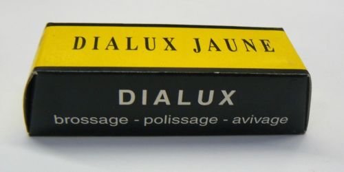 [Australia - AusPower] - YELLOW DIALUX JAUNE YELLOW METALS POLISHING COMPOUND ROUGE BRASS COPPER POLISH (E 4) 