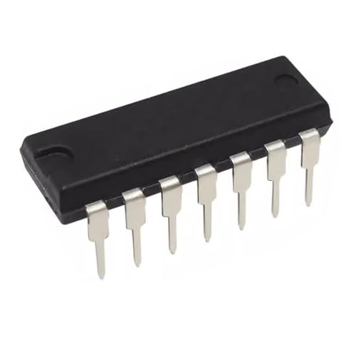 SN74HC14N Hex Schmitt Trigger Inverter IC DIP-14 (Pack of 20) | 2V-6V operating voltage, high-speed CMOS logic block for electronics projects and repairs