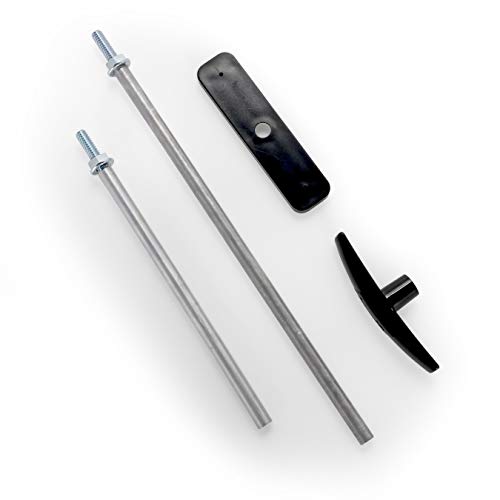 [Australia - AusPower] - Camco RV Sewer Waste Valve Extension Rod - Each Extension Adjusts 2" w/Threaded Stud - Compatible w/Camco Waste Valves & Other Standard Waste Gate Valves (39509) All Valve Sizes Extension Rod Kit 