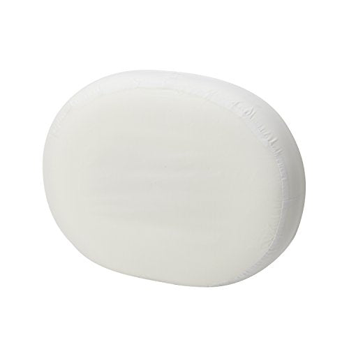 DMI Seat Cushion Donut Pillow and Chair Pillow for Tailbone Pain Relief, Hemorrhoids, Prostate, Pregnancy, Post Natal, Pressure Relief and Surgery, 16 x 13 x 3, White 16 Inch (Pack of 1) Contoured