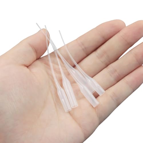 verkelly Super Glue Tips Micro Nozzle, 500-piece adhesive dispenser accessories set