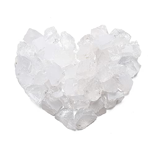 Jovivi Bulk Clear Quartz Crystals, Rough Healing Stones Large 1"