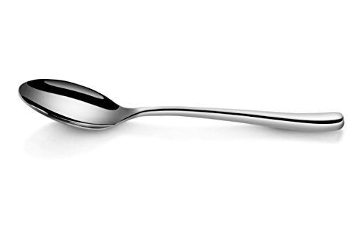 Artaste Rain II Forged 18/10 Stainless Steel Teaspoon Set of 12, Silver, 7-Inch