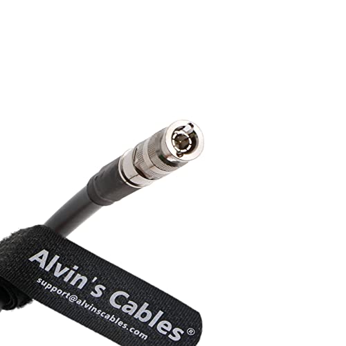 Alvin's Cables 12G HD SDI Coaxial Cable Micro-BNC Male High-Density BNC to BNC Male for Blackmagic Video Assist 75 Ohm straight micro bnc