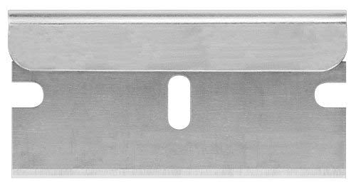 WEKOIL Razor Blades Metal Scraper Tool Pull Push Glass Scraper Stove Top Scraper Window Ceramic Scraper with10 PCS Single Edge Replacement Scraper Blades Removing Decal Label Residue Sticker,Silver Set A - NewNest Australia