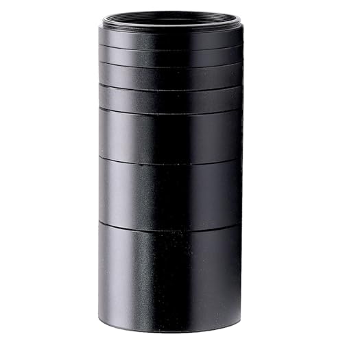 M48 2-Inch Telescope Extension Tube Kit, M48x0.75, 7-Piece Extension Tube Set – 2" / 7-Piece