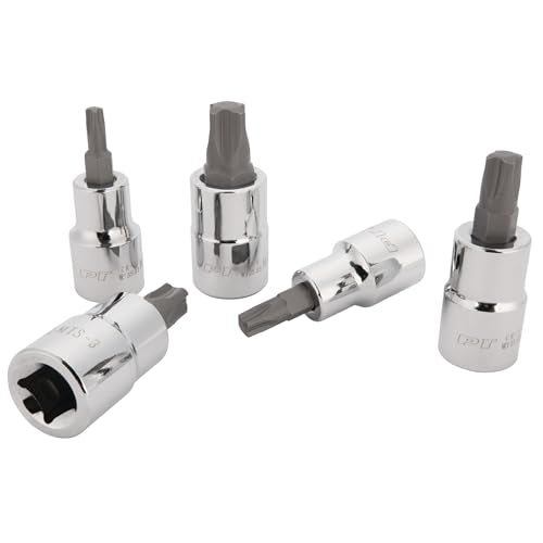 Performance Tool W13500 5-piece 3/8-inch drive Mortorq bit socket set