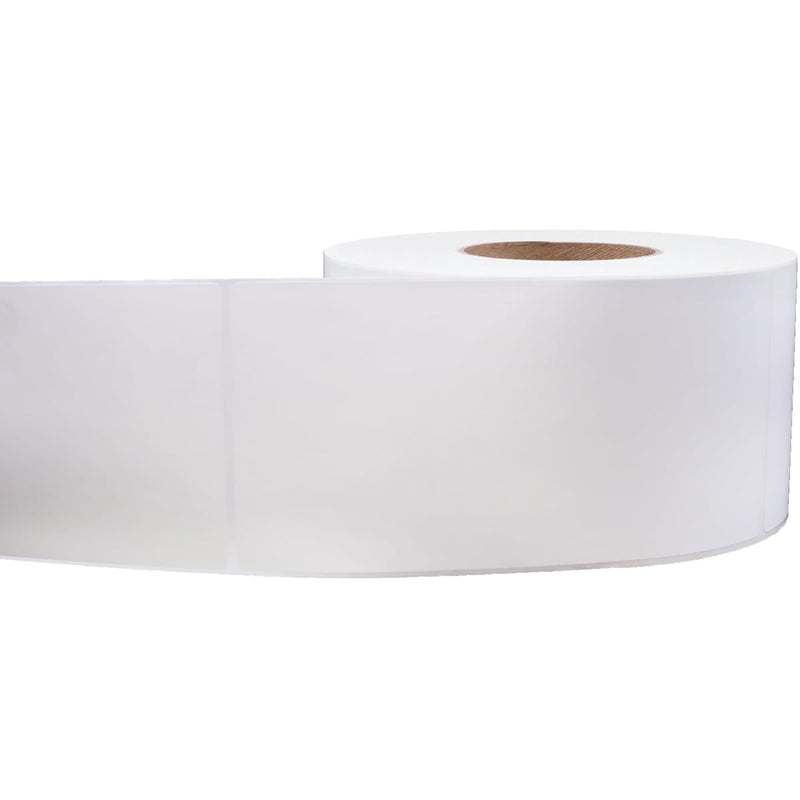4 x 8 Direct Thermal Perforated White Labels, 3″ Inch Core, 750 Count - Label Paper for Thermal Printer Labels, Permanent Adhesive, Suitable for Various Industries
